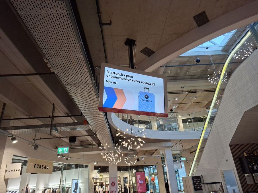 Écrans Pixium à l'Outlet Aubonne